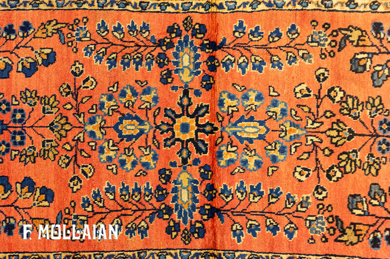 Antique Persian Small Saruk Rug n°:39072051